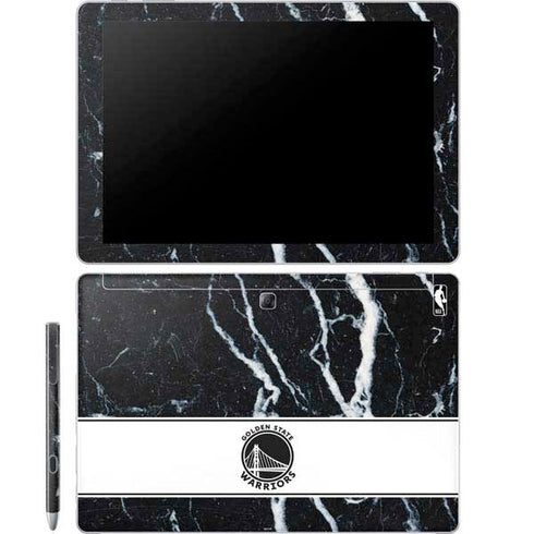 NBA Golden State Warriors Marble Galaxy Book 12in Skin